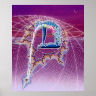 Ustrasana Visualization Poster