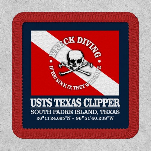 USTS Texas Clipper best wrecks Patch
