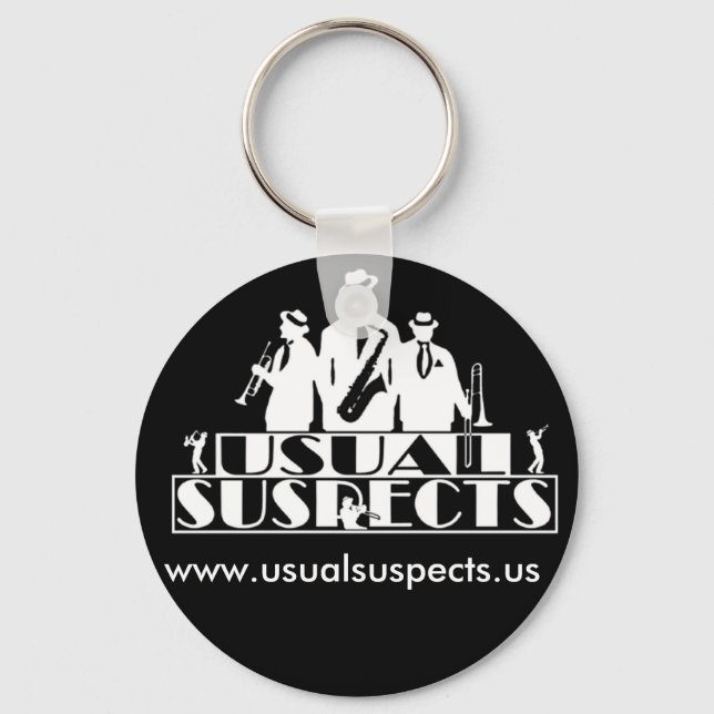 Usual Suspects Key Chain (Front)