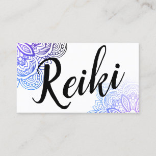 Usui Reiki Practitioner/Instructor Business Card