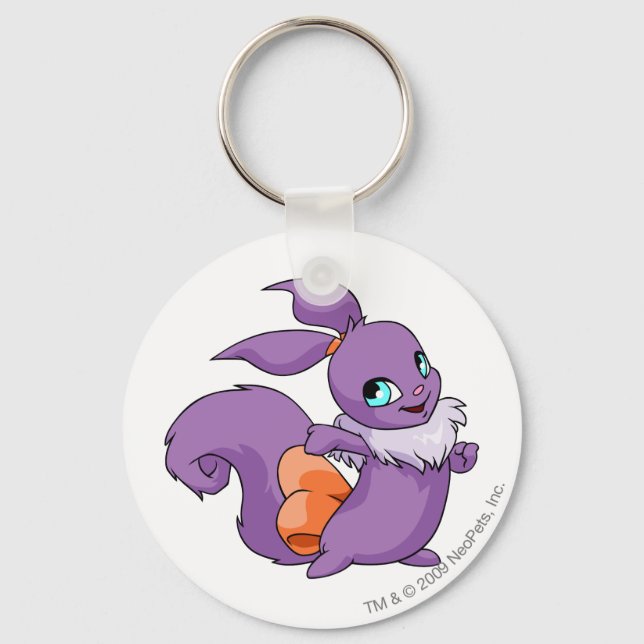 Usul Purple Keychain (Front)