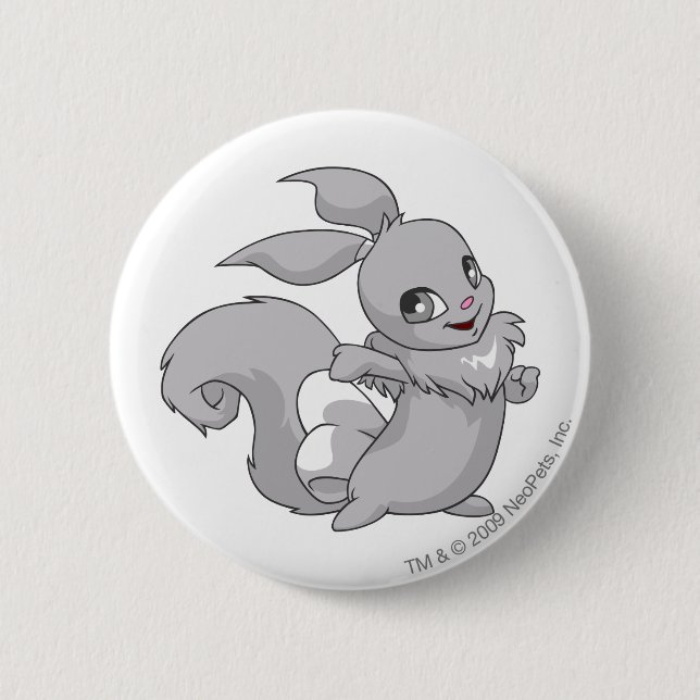 Usul Silver Pinback Button (Front)
