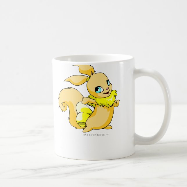 Usul Yellow Coffee Mug (Right)