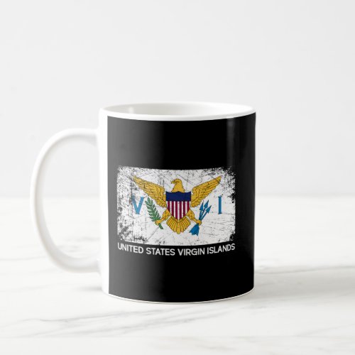 Usvi Flag Made In Us Virgin Islands Coffee Mug