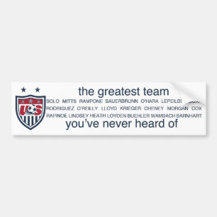USWNT 2011 bumper sticker