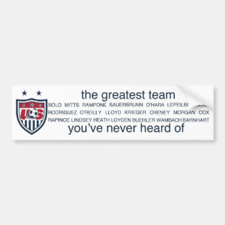 USWNT 2011 bumper sticker
