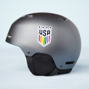 USWNT PRIDE -LGBTQ FANS FLAG  STICKER