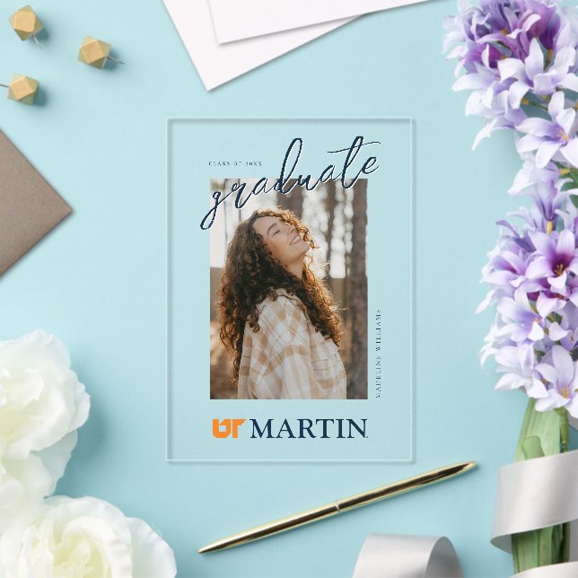 UT Martin Acrylic Invitations (Insitu (Wedding))