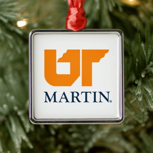 UT Martin Metal Ornament
