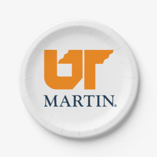 UT Martin Paper Plates