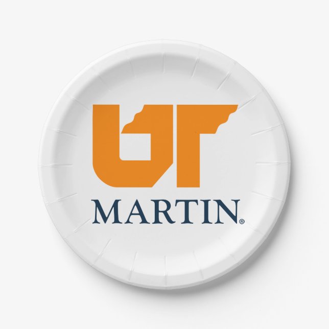 UT Martin Paper Plates (Front)