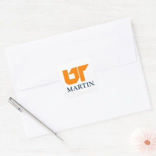 UT Martin Square Sticker