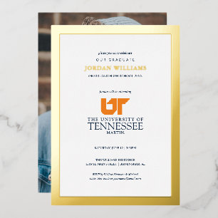 UT Martin University Foil Invitation