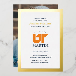 UT Martin University Foil Invitation