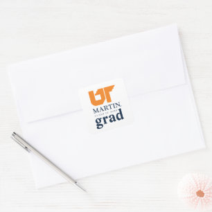 UT Martin University Square Sticker