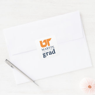 UT Martin University Square Sticker