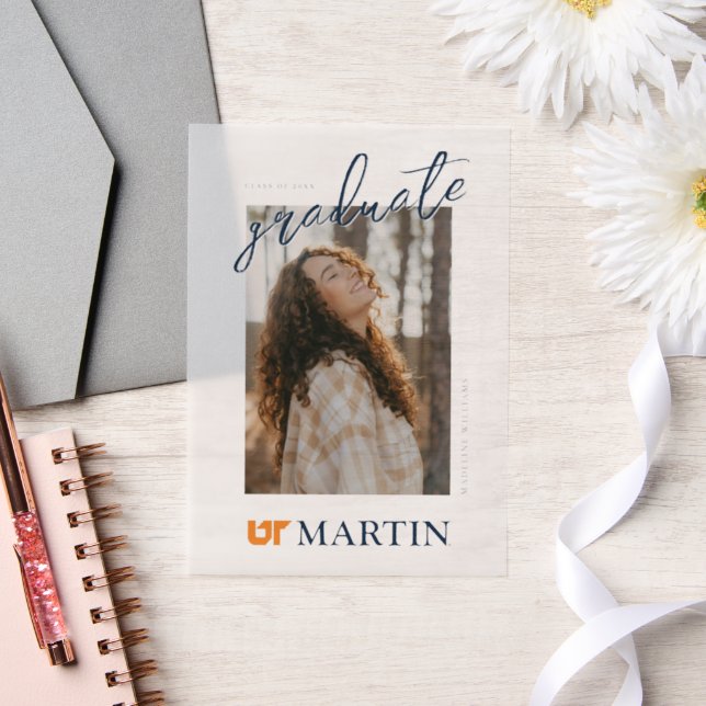 UT Martin Vellum Invitations (Wedding)