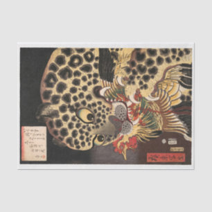 Utagawa Hirokage The Tiger of Ryōkoku (1860) Tissue Paper