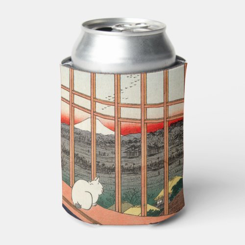 Utagawa Hiroshige _ Asakusa Rice fields Can Cooler