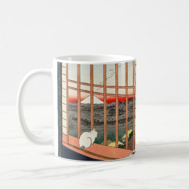 Utagawa Hiroshige - Asakusa Rice fields Coffee Mug (Left)