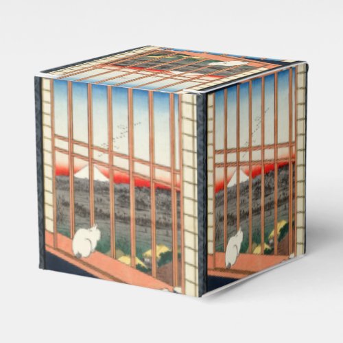 Utagawa Hiroshige _ Asakusa Rice fields Favor Boxes