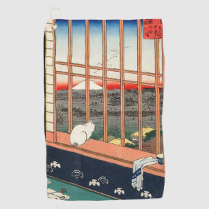 Utagawa Hiroshige - Asakusa Rice fields Golf Towel
