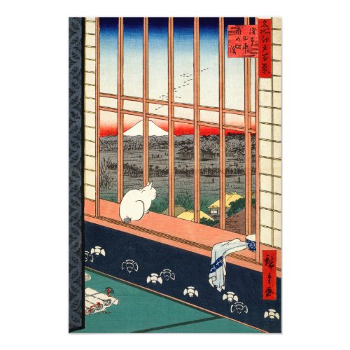 Utagawa Hiroshige _ Asakusa Rice fields Photo Print