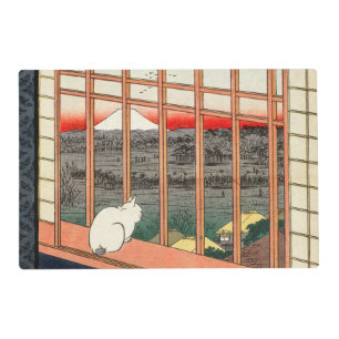 Utagawa Hiroshige - Asakusa Rice fields Placemat