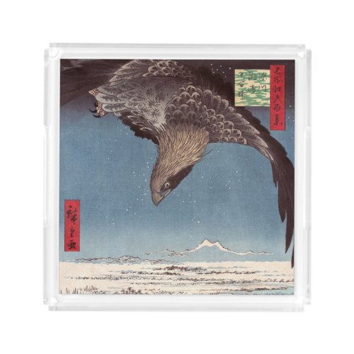 Utagawa Hiroshige _ Fukagawa Susaki and Jumantsubo Acrylic Tray