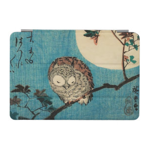 Utagawa Hiroshige - Horned Owl on Maple Branch iPad Mini Cover