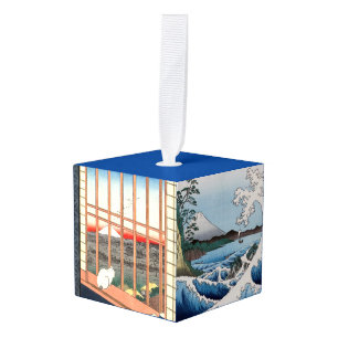 Utagawa Hiroshige - Masterpieces Selection Cube Ornament