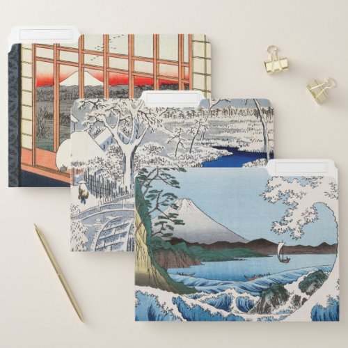 Utagawa Hiroshige _ Masterpieces Selection File Folder