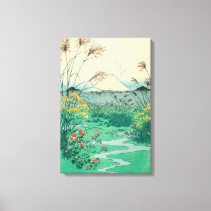 Utagawa Hiroshige - Otsuki Plain in Kai Province Canvas Print