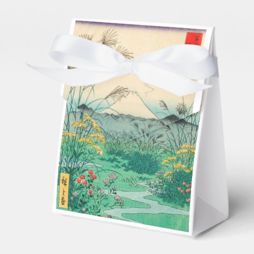 Utagawa Hiroshige _ Otsuki Plain in Kai Province Favor Boxes