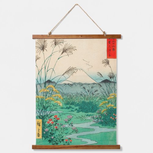 Utagawa Hiroshige _ Otsuki Plain in Kai Province Hanging Tapestry