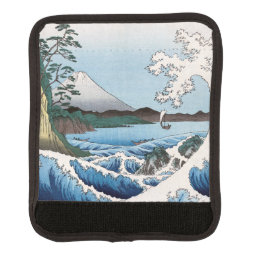 Utagawa Hiroshige - Sea off Satta, Suruga Province Luggage Handle Wrap