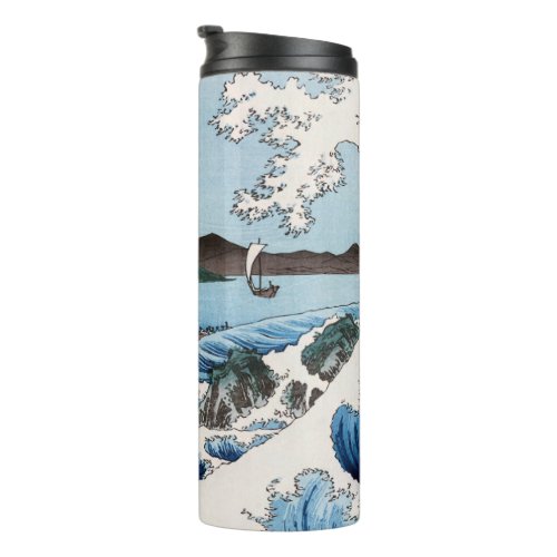 Utagawa Hiroshige _ Sea off Satta Suruga Province Thermal Tumbler