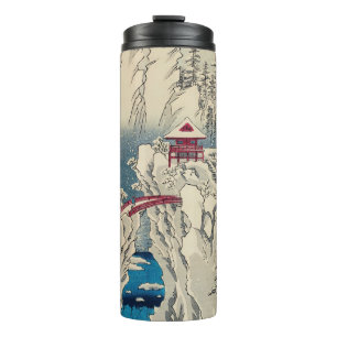 Utagawa Hiroshige - Snow on Mount Haruna Thermal Tumbler