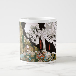 Utagawa Kuniyoshi Warrior vs. Ghost,Japanese Art Giant Coffee Mug