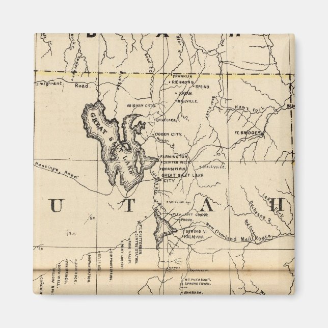 Utah 9 magnet (Front)