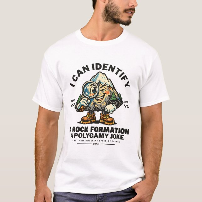 Utah : a rock formation T-Shirt (Front)