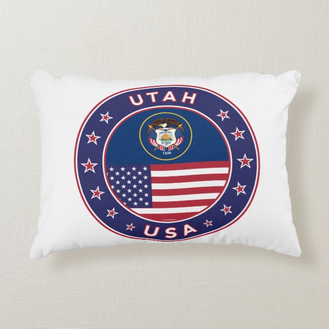 Utah Accent Pillow (Front)