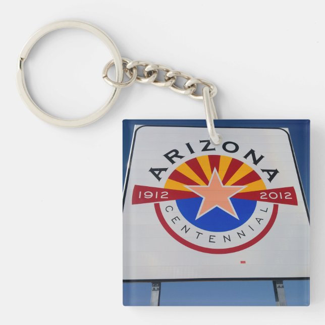 Utah and Arizona Key Chain (Front)