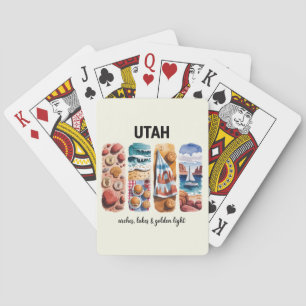 Utah – Arches, Lakes & Golden Light Poker Cards