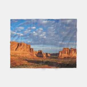 Utah, Arches National Park, rock formations 2 Fleece Blanket