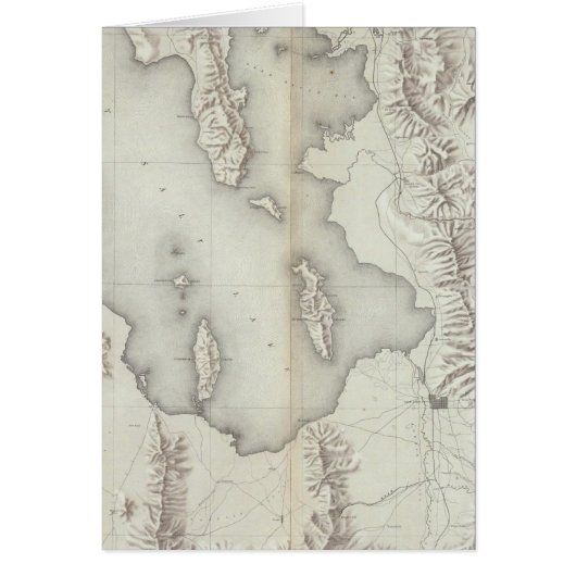 Utah Basin Topographical Cards (Front)