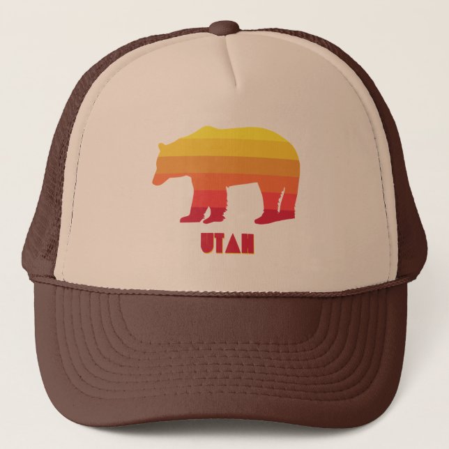 Utah Bear Trucker Hat (Front)