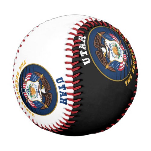 UTAH BEEHIVE STATE FLAG BASEBALL