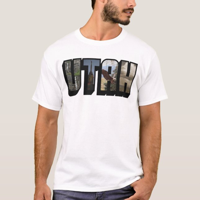 UTAH Big Letter T-Shirt (Front)