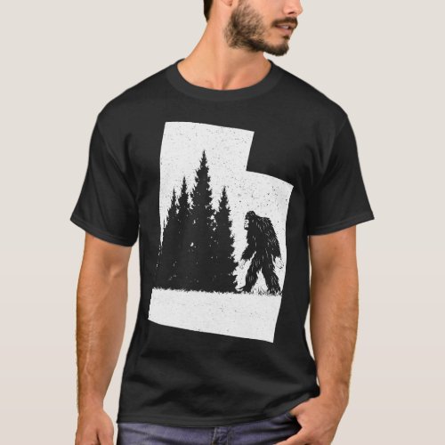 Utah Bigfoot T_Shirt